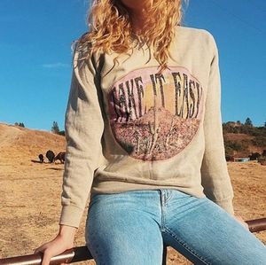 Take it easy crewneck